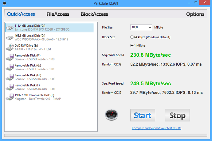 ssd speed